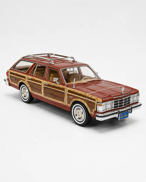 1979 Chrysler LeBaron Town & Country 1:24 Seri (Kahverengi) Nostaljik Metal Araba