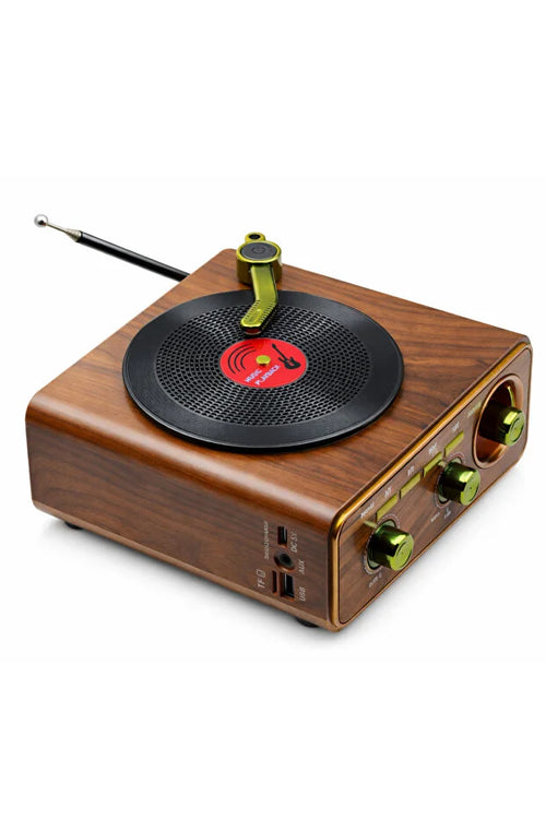 PureGifty Retro Pikap Tasarımlı Kablosuz Bluetooth Hoparlör