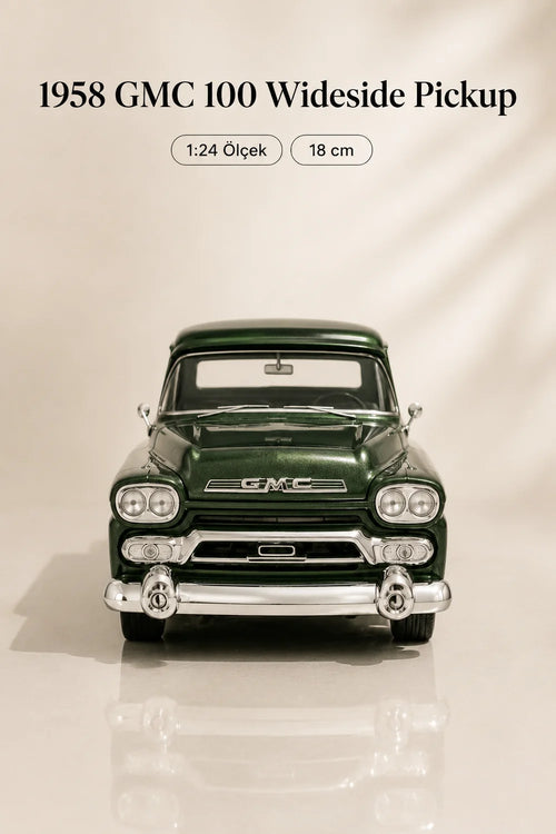 Pickup Koyu Yeşil Model Araba