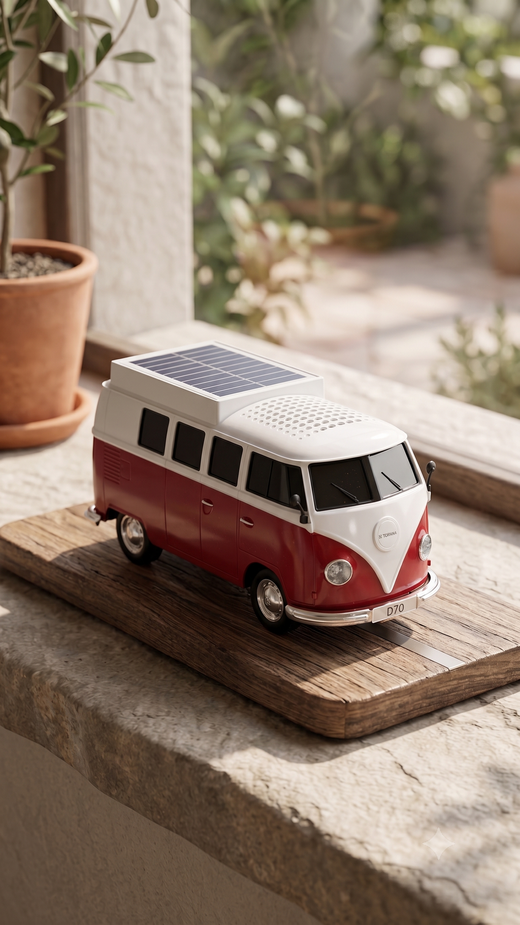 PureGifty Retro Minibüs Bluetooth Hoparlör