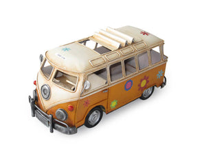 Dekoratif Metal Minibüs Turuncu