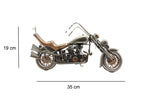Dekoratif Metal Motosiklet – Chopper Tasarım