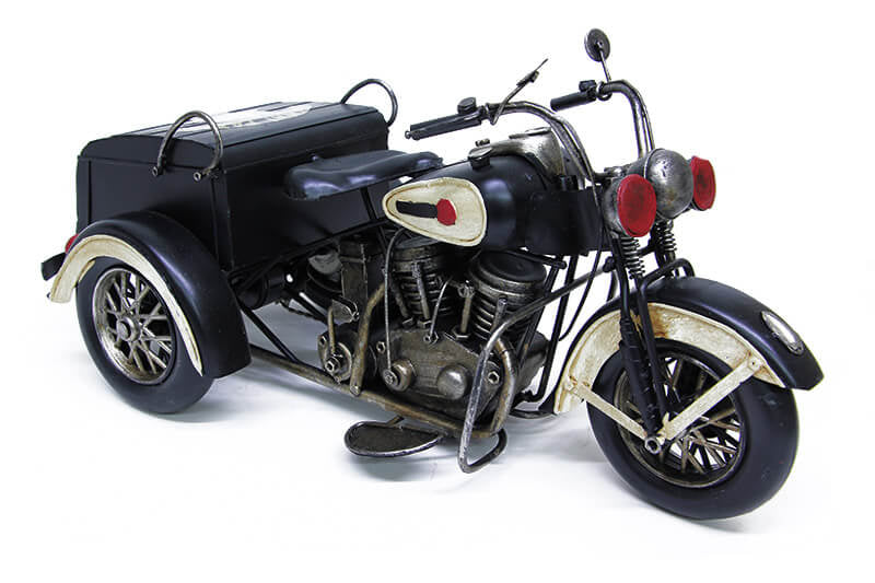 Dekoratif Metal Motorsiklet Vintage Tarzı