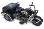 Dekoratif Metal Motorsiklet Vintage Tarzı