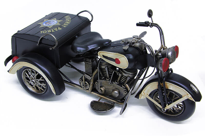 Dekoratif Metal Motorsiklet Vintage Tarzı