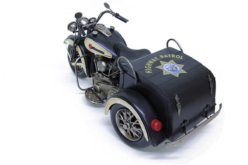 Dekoratif Metal Motorsiklet Vintage Tarzı