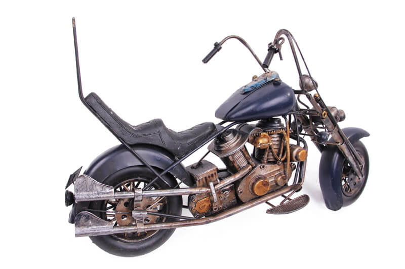 Dekoratif Metal Motosiklet Harley Davidson