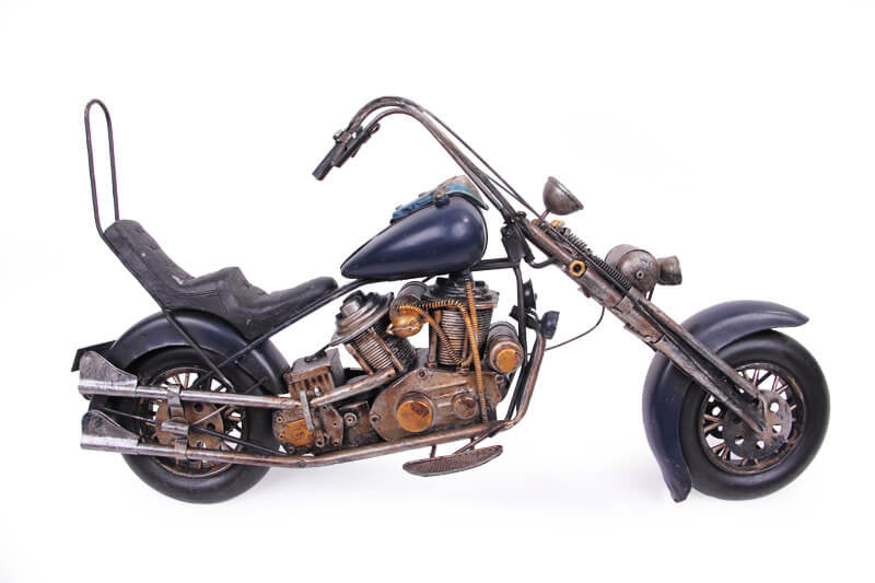 Dekoratif Metal Motosiklet Harley Davidson