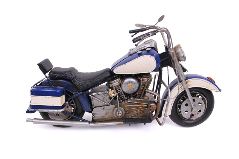 Dekoratif Metal Motosiklet Chopper