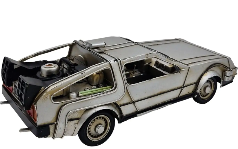 DeLorean Dmc-12 Metal Araba