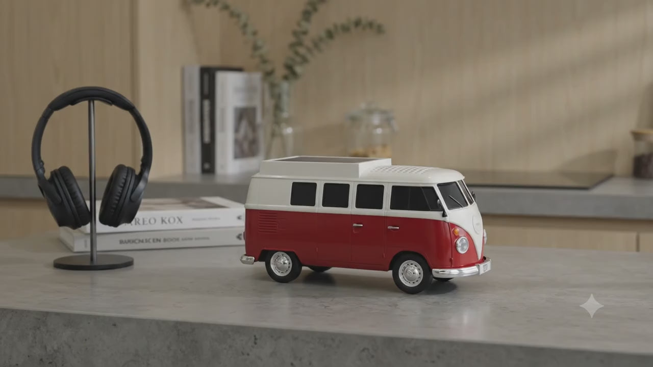 PureGifty Retro Minibüs Bluetooth Hoparlör