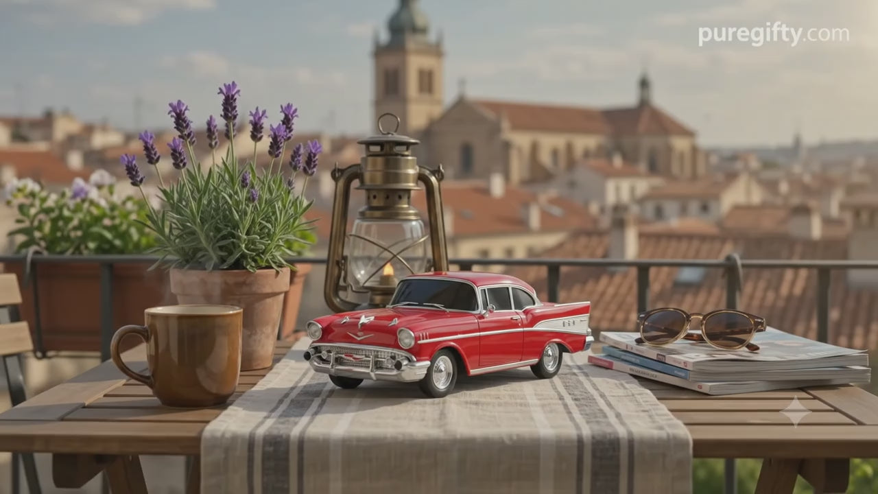 PureGifty Vintage Klasik Araba Bluetooth Hoparlör